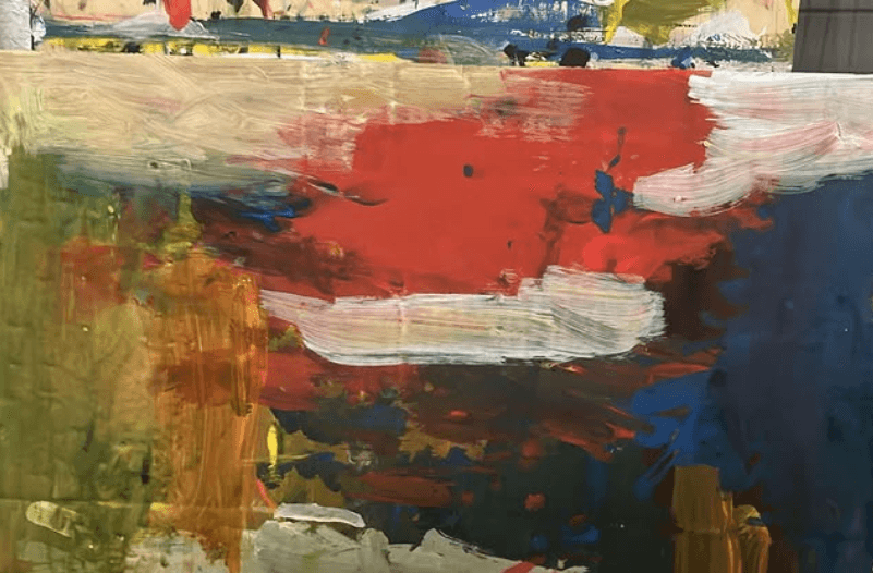 La bomba dei colori - Quadro che rappresenta un'esplosione di colori.